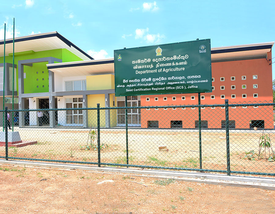 Design and Construction of Building Complex for The Department of Agriculture at Thinnaweli Jaffna